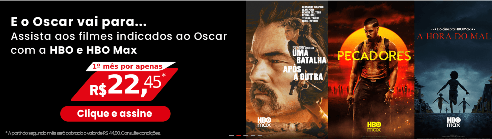 Assista aos filmes indicados ao Oscar com HBO e HBO Max